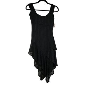 NWT! Free People Black Asymmetrical Cocktail Dress